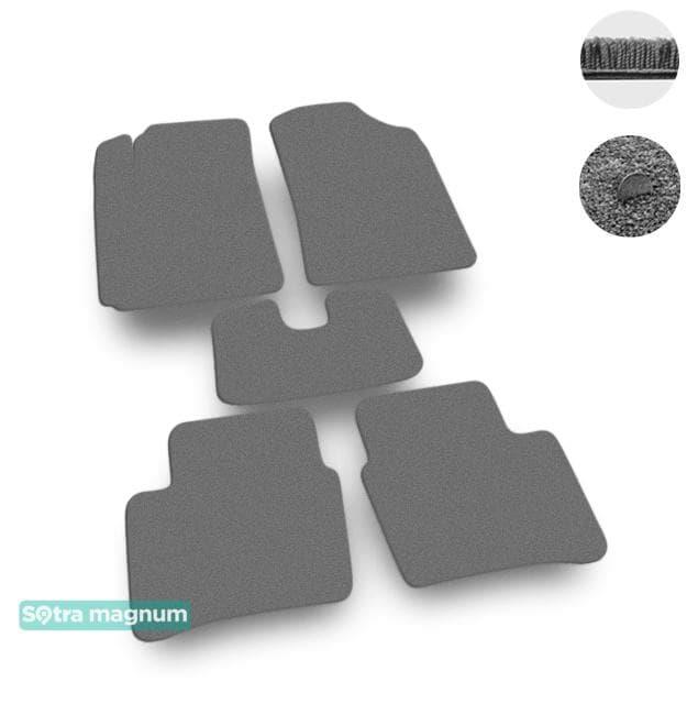 Sotra 07246-MG20-GREY Interior mats Sotra two-layer gray for KIA Picanto (2011-2016), set 07246MG20GREY: Buy near me in Poland at 2407.PL - Good price!