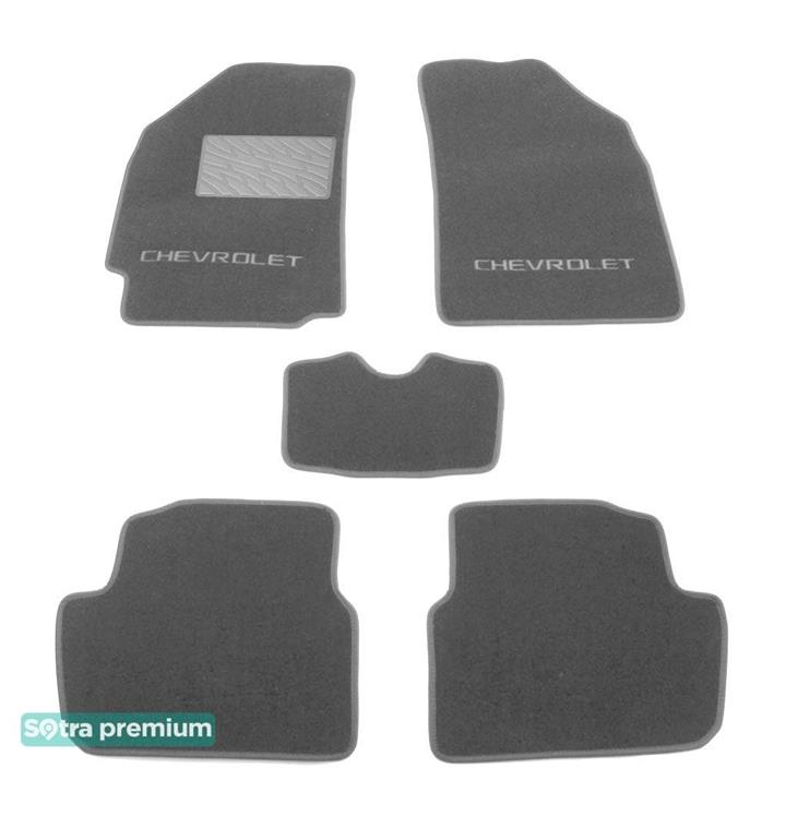 Sotra 07248-CH-GREY Interior mats Sotra two-layer gray for Chevrolet Spark (2009-2015), set 07248CHGREY: Buy near me in Poland at 2407.PL - Good price!
