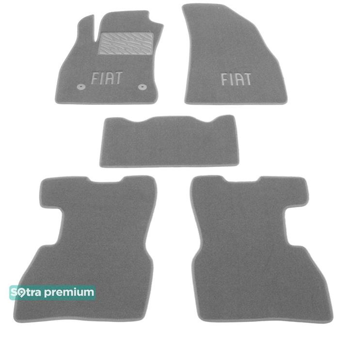 Sotra 07252-CH-GREY Interior mats Sotra two-layer gray for Fiat Doblo (2010-), set 07252CHGREY: Buy near me in Poland at 2407.PL - Good price!