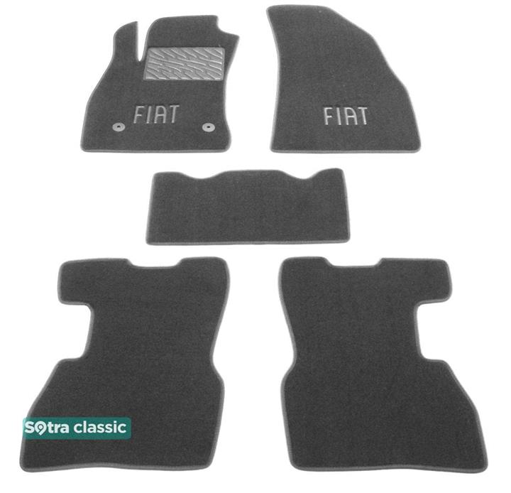 Sotra 07252-GD-GREY Interior mats Sotra two-layer gray for Fiat Doblo (2010-), set 07252GDGREY: Buy near me at 2407.PL in Poland at an Affordable price!