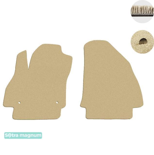 Sotra 07257-MG20-BEIGE Interior mats Sotra two-layer beige for Fiat Fiorino (2008-), set 07257MG20BEIGE: Buy near me at 2407.PL in Poland at an Affordable price!
