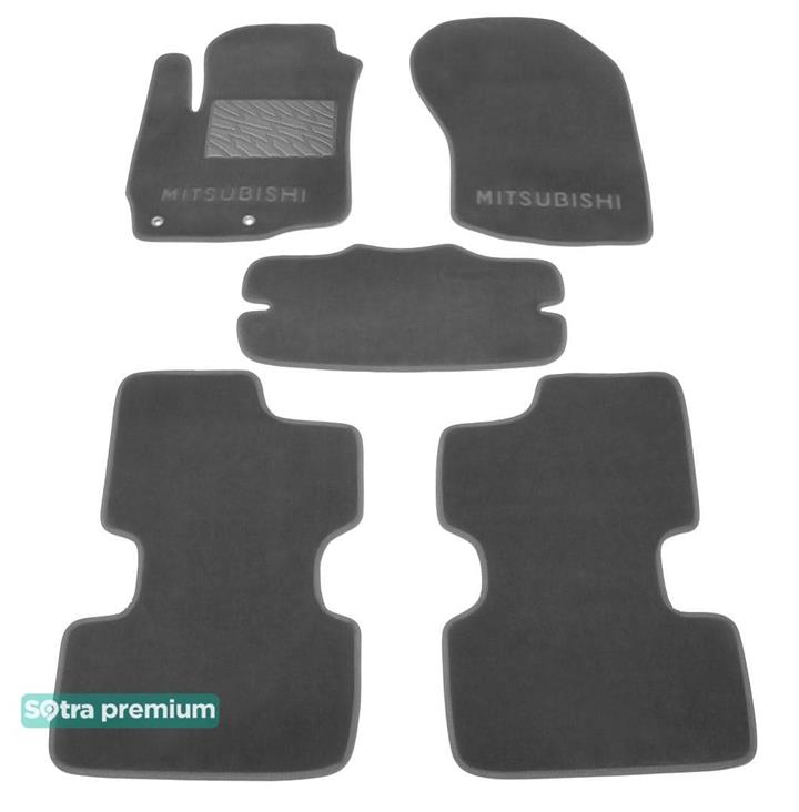 Sotra 07259-CH-GREY Interior mats Sotra two-layer gray for Mitsubishi Asx (2010-), set 07259CHGREY: Buy near me at 2407.PL in Poland at an Affordable price!