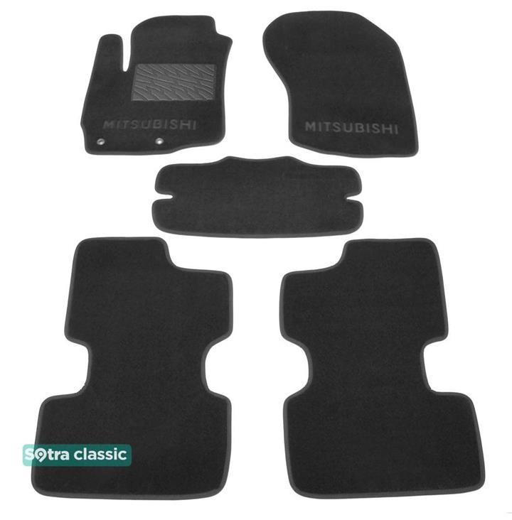 Sotra 07259-GD-GREY Interior mats Sotra two-layer gray for Mitsubishi Asx (2010-), set 07259GDGREY: Buy near me in Poland at 2407.PL - Good price!