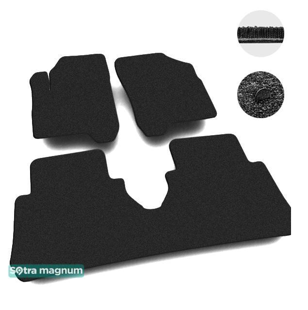 Sotra 07272-MG15-BLACK Interior mats Sotra two-layer black for Citroen C3 picasso (2009-), set 07272MG15BLACK: Buy near me in Poland at 2407.PL - Good price!