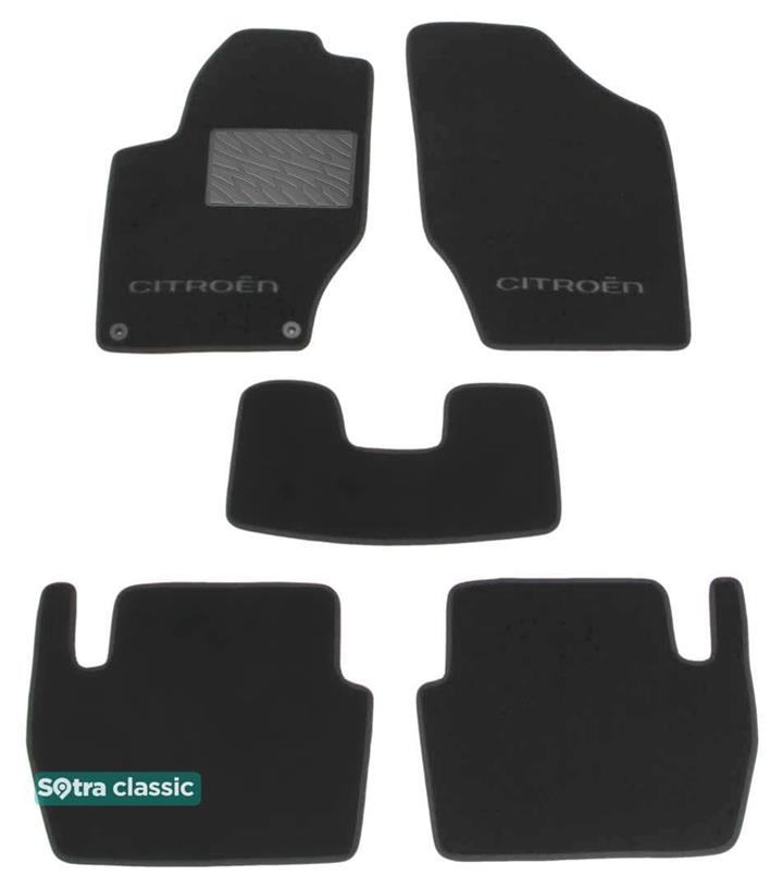 Sotra 07274-GD-GREY Interior mats Sotra two-layer gray for Citroen C4 (2010-), set 07274GDGREY: Buy near me in Poland at 2407.PL - Good price!