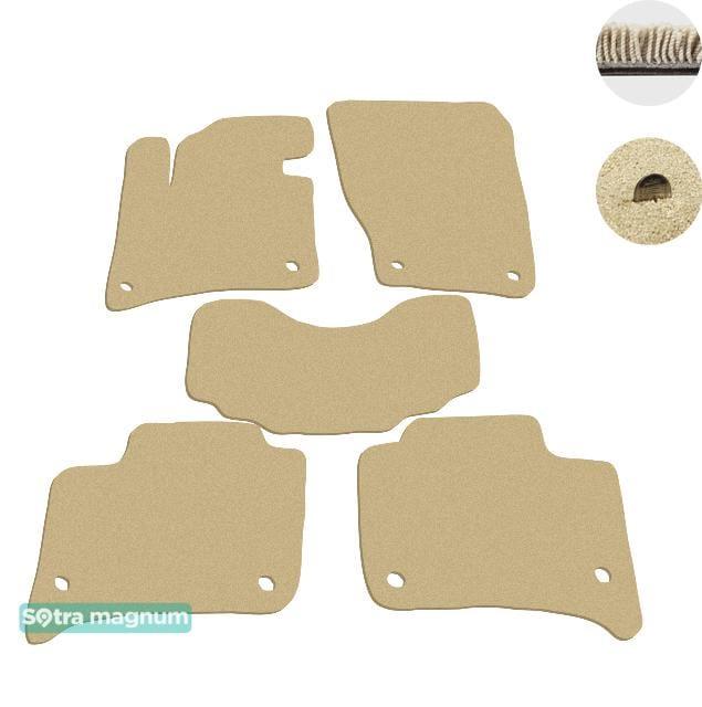 Sotra 07276-MG20-BEIGE Interior mats Sotra two-layer beige for Porsche Cayenne (2010-), set 07276MG20BEIGE: Buy near me in Poland at 2407.PL - Good price!