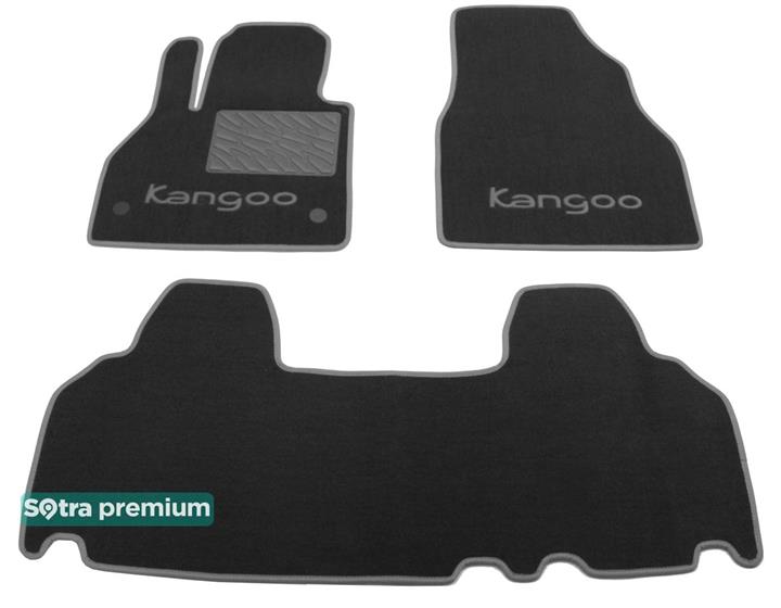 Sotra 07278-CH-GREY Interior mats Sotra two-layer gray for Renault Kangoo (2008-), set 07278CHGREY: Buy near me in Poland at 2407.PL - Good price!