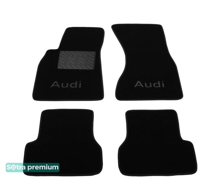 Sotra 07283-CH-BLACK Interior mats Sotra two-layer black for Audi A7 sportback (2010-), set 07283CHBLACK: Buy near me in Poland at 2407.PL - Good price!