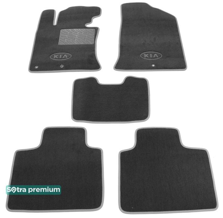 Sotra 07287-CH-GREY Interior mats Sotra two-layer gray for KIA Optima / magentis (2005-2010), set 07287CHGREY: Buy near me in Poland at 2407.PL - Good price!