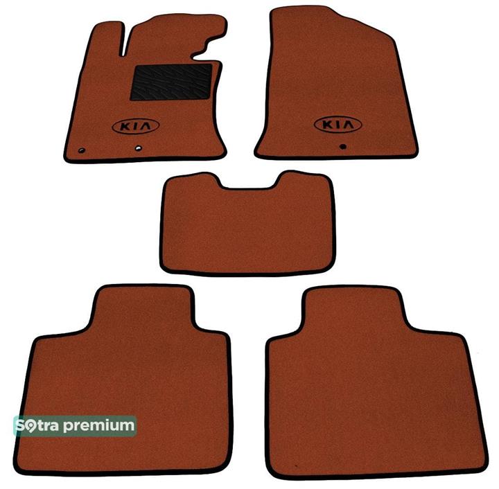 Sotra 07287-CH-TERRA Interior mats Sotra two-layer terracotta for KIA Optima / magentis (2005-2010), set 07287CHTERRA: Buy near me in Poland at 2407.PL - Good price!