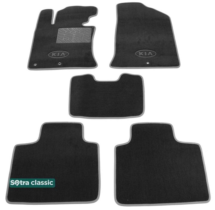 Sotra 07287-GD-GREY Interior mats Sotra two-layer gray for KIA Optima / magentis (2005-2010), set 07287GDGREY: Buy near me in Poland at 2407.PL - Good price!