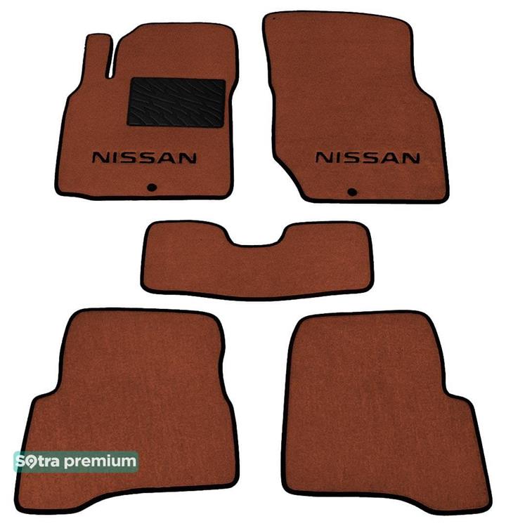 Sotra 07298-CH-TERRA Interior mats Sotra two-layer terracotta for Nissan Almera classic (2006-2013), set 07298CHTERRA: Buy near me in Poland at 2407.PL - Good price!