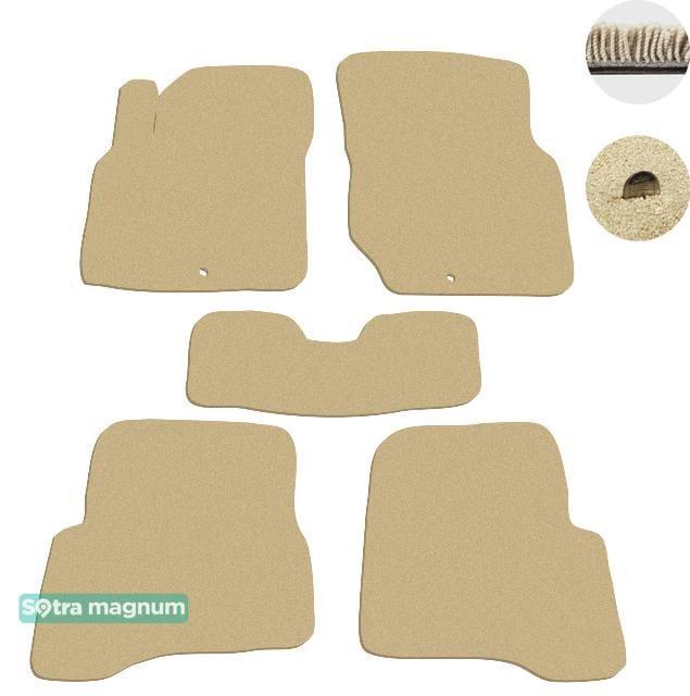 Sotra 07298-MG20-BEIGE Interior mats Sotra two-layer beige for Nissan Almera classic (2006-2013), set 07298MG20BEIGE: Buy near me in Poland at 2407.PL - Good price!