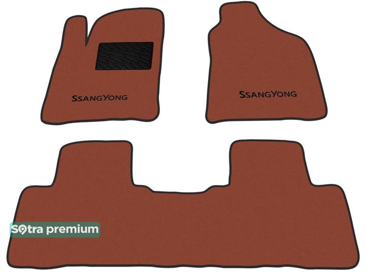 Sotra 07310-CH-TERRA Interior mats Sotra two-layer terracotta for Ssang yong Korando (2010-), set 07310CHTERRA: Buy near me in Poland at 2407.PL - Good price!