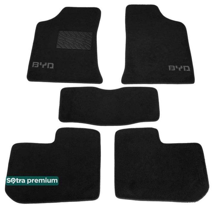 Sotra 07314-CH-BLACK Interior mats Sotra two-layer black for Byd F3 / f3r (2005-), set 07314CHBLACK: Buy near me in Poland at 2407.PL - Good price!
