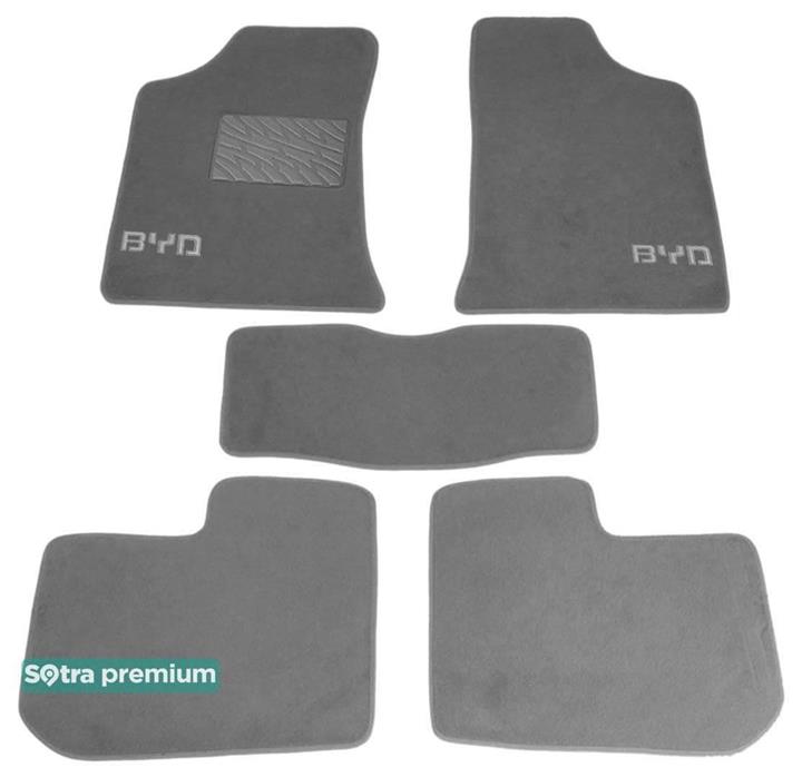 Sotra 07314-CH-GREY Interior mats Sotra two-layer gray for Byd F3 / f3r (2005-), set 07314CHGREY: Buy near me in Poland at 2407.PL - Good price!