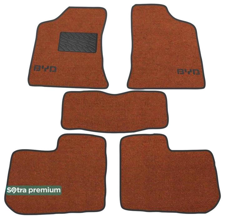 Sotra 07314-CH-TERRA Interior mats Sotra two-layer terracotta for Byd F3 / f3r (2005-), set 07314CHTERRA: Buy near me in Poland at 2407.PL - Good price!