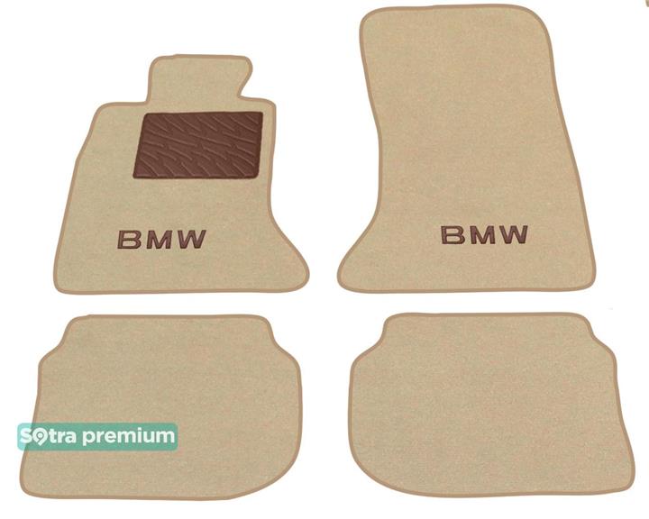 Sotra 07327-CH-BEIGE Interior mats Sotra two-layer beige for BMW 5-series (2010-2016), set 07327CHBEIGE: Buy near me in Poland at 2407.PL - Good price!