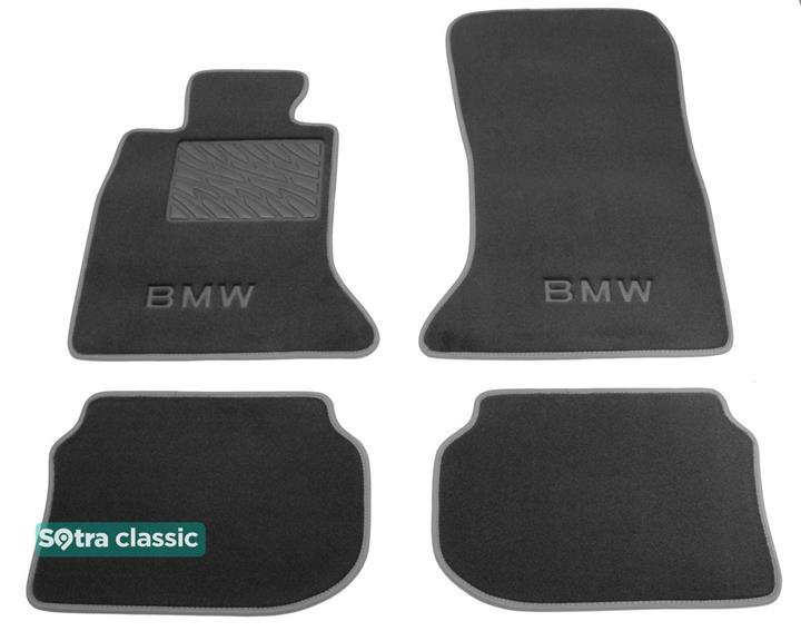 Sotra 07327-GD-GREY Interior mats Sotra two-layer gray for BMW 5-series (2010-2016), set 07327GDGREY: Buy near me in Poland at 2407.PL - Good price!