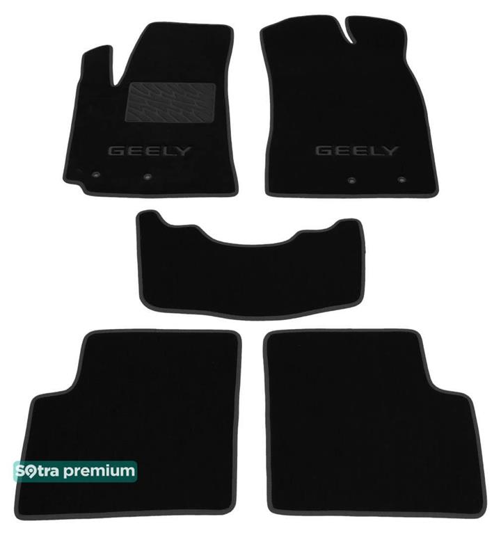 Sotra 07328-CH-BLACK Interior mats Sotra two-layer black for Geely Emgrand ec7 (2009-), set 07328CHBLACK: Buy near me in Poland at 2407.PL - Good price!