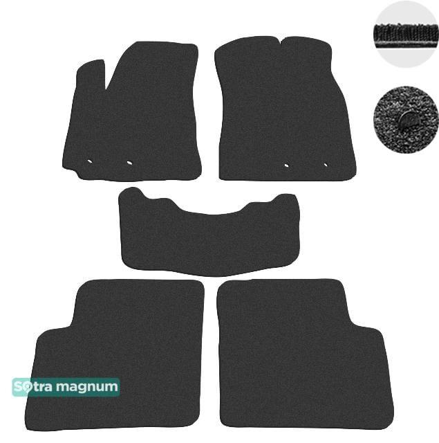 Sotra 07328-MG15-BLACK Interior mats Sotra two-layer black for Geely Emgrand ec7 (2009-), set 07328MG15BLACK: Buy near me in Poland at 2407.PL - Good price!