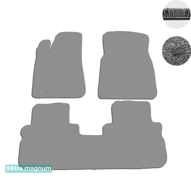 Sotra 07334-MG20-GREY Interior mats Sotra two-layer gray for Toyota Highlander (2010-2013), set 07334MG20GREY: Buy near me in Poland at 2407.PL - Good price!