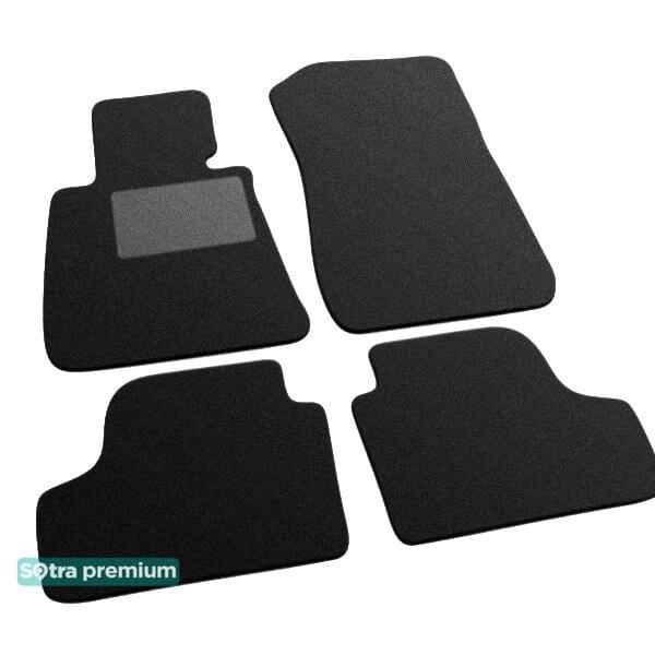 Sotra 07340-CH-BLACK Interior mats Sotra two-layer black for BMW 3-series (2007-), set 07340CHBLACK: Buy near me in Poland at 2407.PL - Good price!