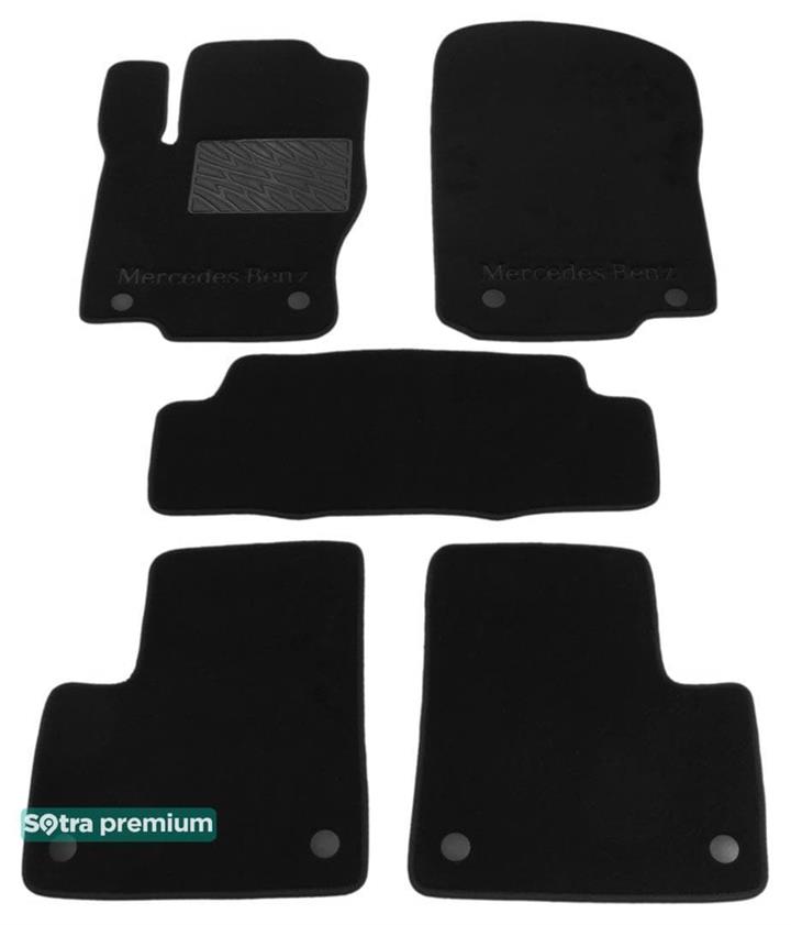 Sotra 07348-CH-BLACK Interior mats Sotra Two-layer black for Mercedes Gl-class/M-class, set 07348CHBLACK: Buy near me in Poland at 2407.PL - Good price!
