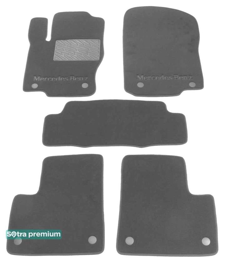 Sotra 07348-CH-GREY Interior mats Sotra Double layer gray for Mercedes Gl-class/M-class, set 07348CHGREY: Buy near me in Poland at 2407.PL - Good price!