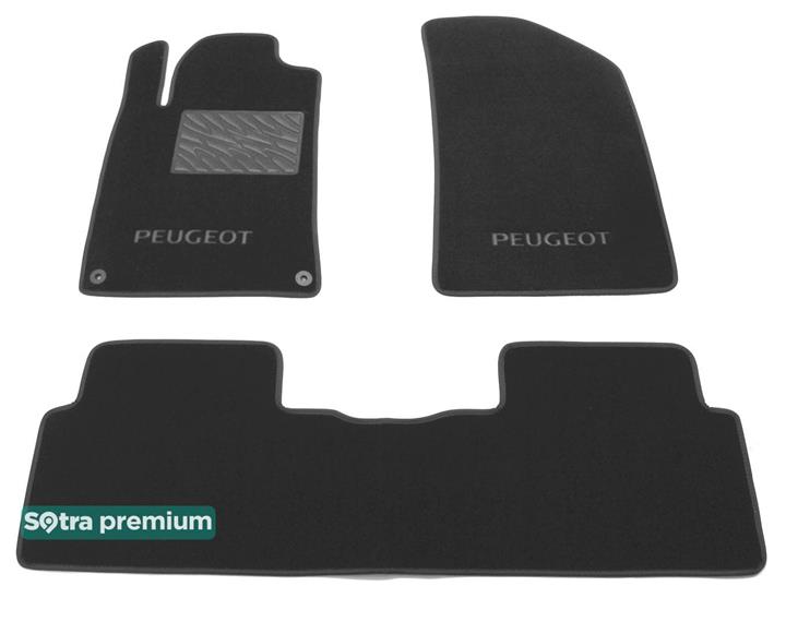 Sotra 07362-CH-GREY Interior mats Sotra two-layer gray for Peugeot 508 (2011-), set 07362CHGREY: Buy near me at 2407.PL in Poland at an Affordable price!