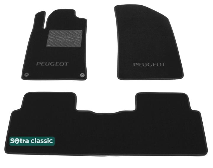 Sotra 07362-GD-GREY Interior mats Sotra two-layer gray for Peugeot 508 (2011-), set 07362GDGREY: Buy near me in Poland at 2407.PL - Good price!