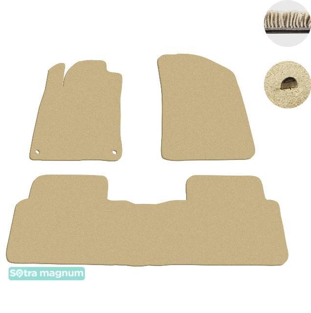 Sotra 07362-MG20-BEIGE Interior mats Sotra two-layer beige for Peugeot 508 (2011-), set 07362MG20BEIGE: Buy near me in Poland at 2407.PL - Good price!