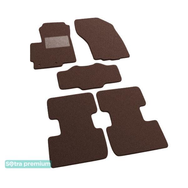 Sotra 07366-CH-CHOCO Interior mats Sotra two-layer brown for Peugeot 4008 (2012-), set 07366CHCHOCO: Buy near me at 2407.PL in Poland at an Affordable price!