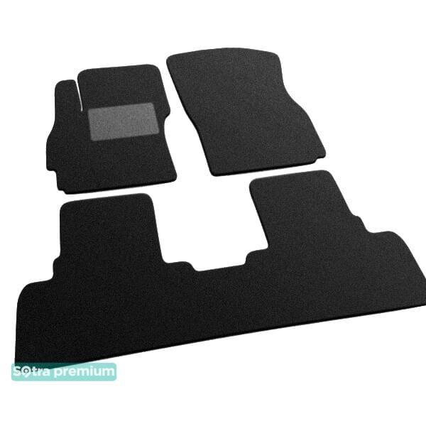 Sotra 07370-CH-BLACK Interior mats Sotra two-layer black for Mazda 5 (2010-2017), set 07370CHBLACK: Buy near me at 2407.PL in Poland at an Affordable price!