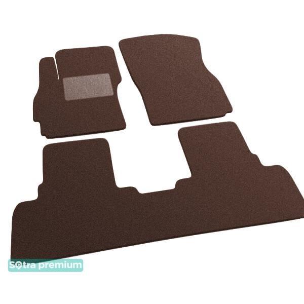 Sotra 07370-CH-CHOCO Interior mats Sotra two-layer brown for Mazda 5 (2010-2017), set 07370CHCHOCO: Buy near me in Poland at 2407.PL - Good price!