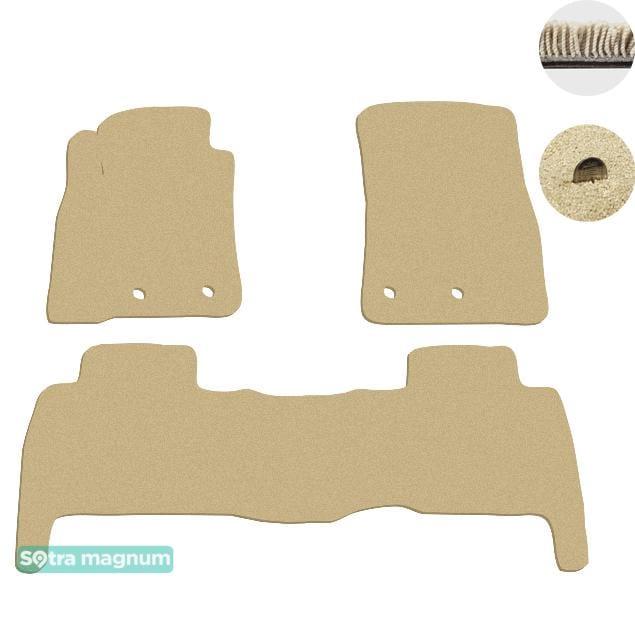 Sotra 07385-MG20-BEIGE Interior mats Sotra two-layer beige for Toyota Land cruiser (2012-2015), set 07385MG20BEIGE: Buy near me in Poland at 2407.PL - Good price!