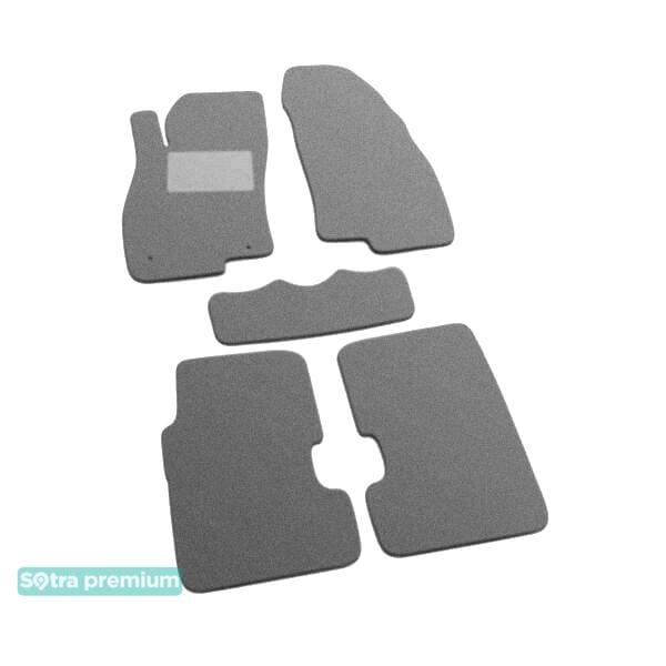 Sotra 07387-CH-GREY Interior mats Sotra two-layer gray for Fiat Punto evo (2009-2012), set 07387CHGREY: Buy near me in Poland at 2407.PL - Good price!