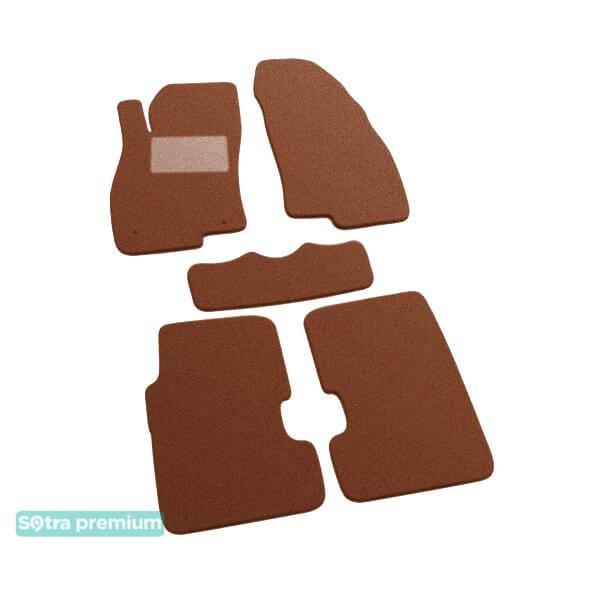 Sotra 07387-CH-TERRA Interior mats Sotra two-layer terracotta for Fiat Punto evo (2009-2012), set 07387CHTERRA: Buy near me at 2407.PL in Poland at an Affordable price!