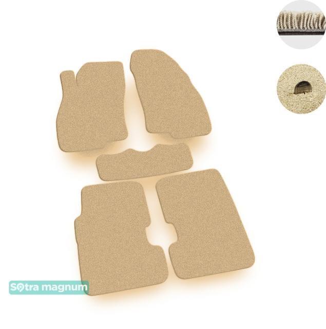 Sotra 07387-MG20-BEIGE Interior mats Sotra two-layer beige for Fiat Punto evo (2009-2012), set 07387MG20BEIGE: Buy near me in Poland at 2407.PL - Good price!