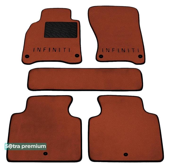 Sotra 07388-CH-TERRA Interior mats Sotra two-layer terracotta for Infiniti M / q70 (2009-), set 07388CHTERRA: Buy near me in Poland at 2407.PL - Good price!