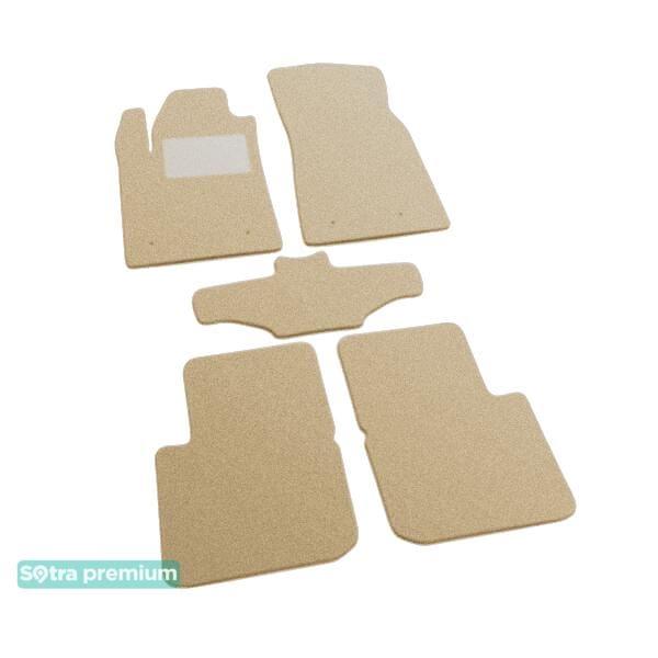 Sotra 07390-CH-BEIGE Interior mats Sotra two-layer beige for Lancia Delta (2008-2014), set 07390CHBEIGE: Buy near me in Poland at 2407.PL - Good price!