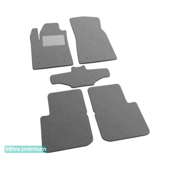 Sotra 07390-CH-GREY Interior mats Sotra two-layer gray for Lancia Delta (2008-2014), set 07390CHGREY: Buy near me in Poland at 2407.PL - Good price!