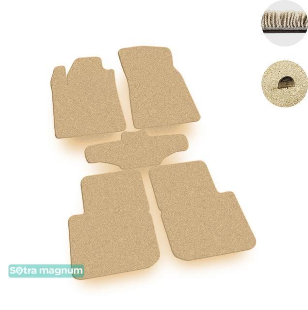 Sotra 07390-MG20-BEIGE Interior mats Sotra two-layer beige for Lancia Delta (2008-2014), set 07390MG20BEIGE: Buy near me in Poland at 2407.PL - Good price!