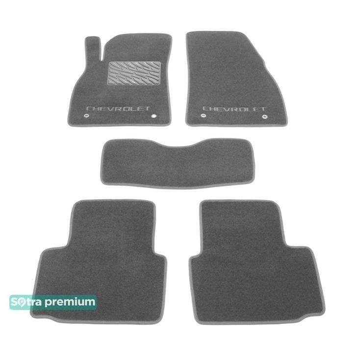 Sotra 07394-CH-GREY Interior mats Sotra two-layer gray for Chevrolet Malibu (2012-2016), set 07394CHGREY: Buy near me in Poland at 2407.PL - Good price!
