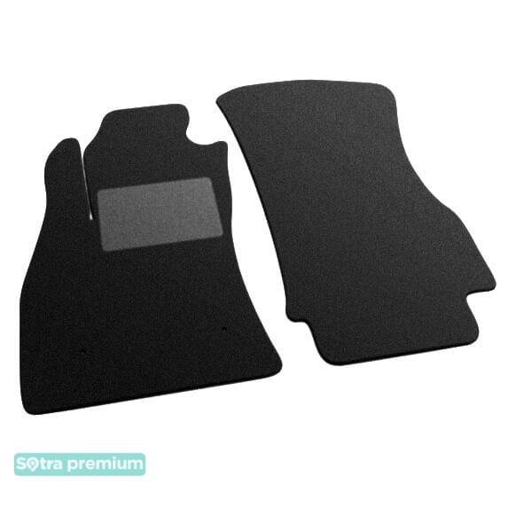Sotra 07409-CH-BLACK Interior mats Sotra two-layer black for Opel Combo d (2011-), set 07409CHBLACK: Buy near me in Poland at 2407.PL - Good price!