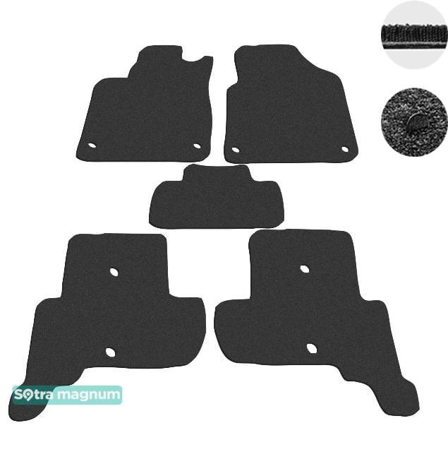 Sotra 07416-MG15-BLACK Interior mats Sotra two-layer black for Acura Zdx (2009-2013), set 07416MG15BLACK: Buy near me in Poland at 2407.PL - Good price!