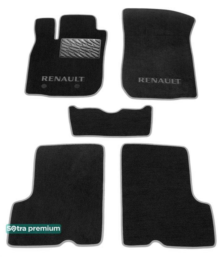 Sotra 07423-CH-BLACK Interior mats Sotra two-layer black for Renault Duster (2009-2013), set 07423CHBLACK: Buy near me in Poland at 2407.PL - Good price!