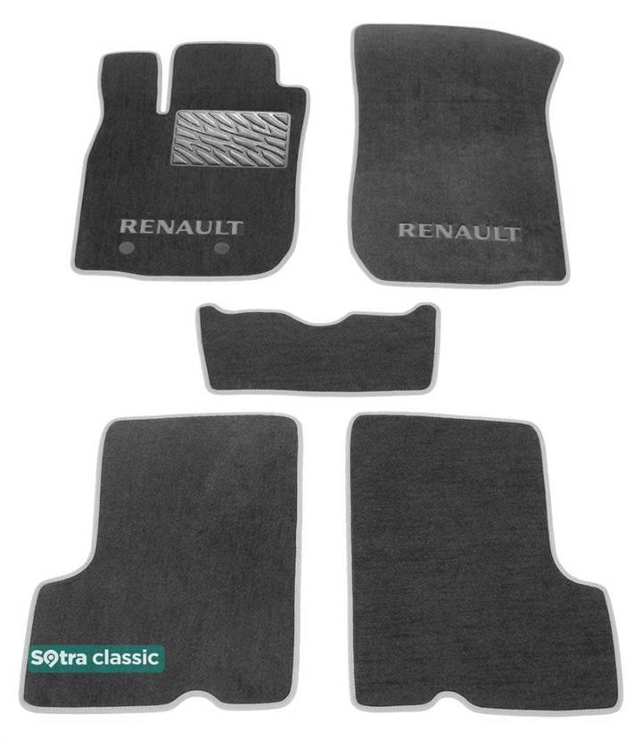 Sotra 07423-GD-GREY Interior mats Sotra two-layer gray for Renault Duster (2009-2013), set 07423GDGREY: Buy near me in Poland at 2407.PL - Good price!