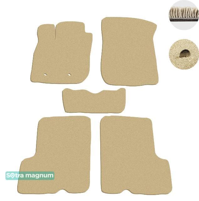 Sotra 07423-MG20-BEIGE Interior mats Sotra two-layer beige for Renault Duster (2009-2013), set 07423MG20BEIGE: Buy near me in Poland at 2407.PL - Good price!