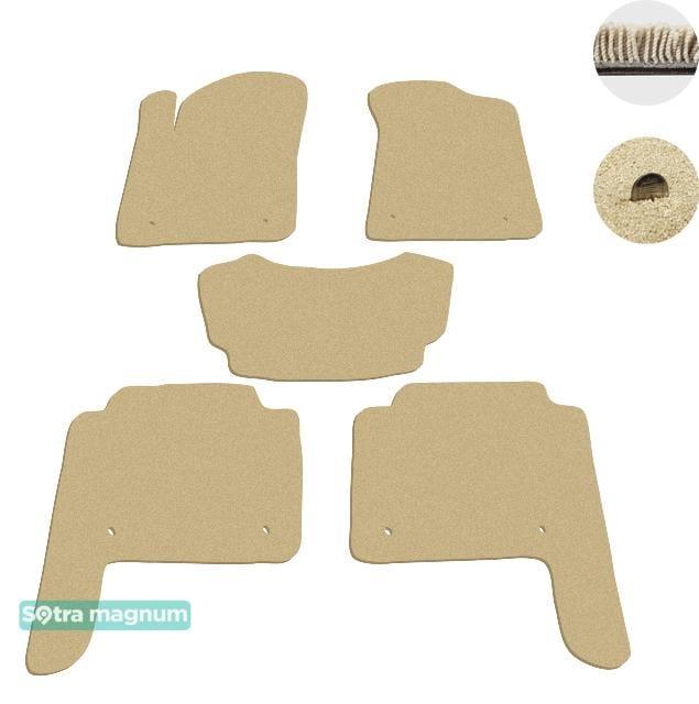 Sotra 07435-MG20-BEIGE Interior mats Sotra two-layer beige for Infiniti Qx80/qx56 (2010-), set 07435MG20BEIGE: Buy near me in Poland at 2407.PL - Good price!